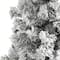 5ft. Unlit Flocked West Virginia Fir Artificial Christmas Tree